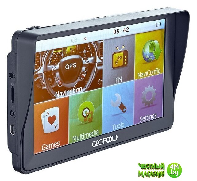 Навигатор GEOFOX MID704 в прокат в Минске